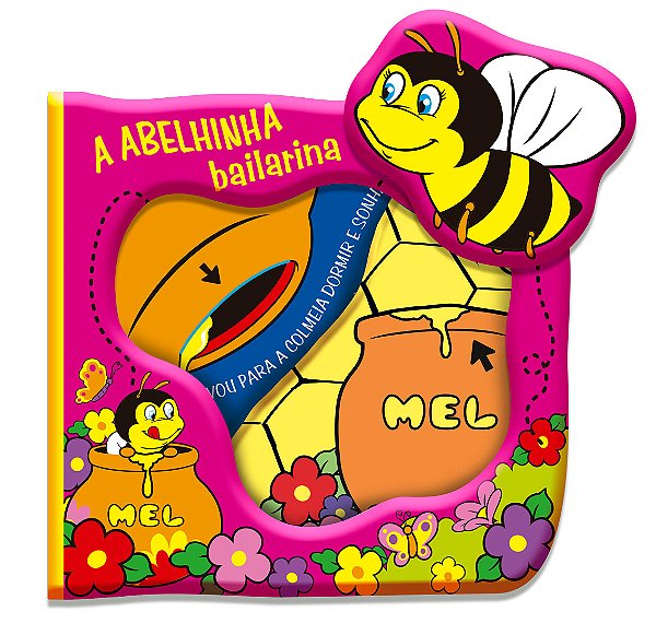 Livro A abelhinha bailarina: meu livro aquático