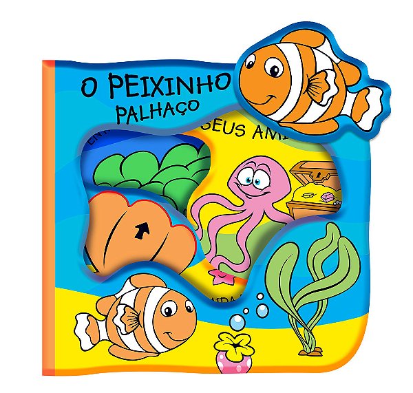 Livro O peixinho palhaço: meu livro aquático