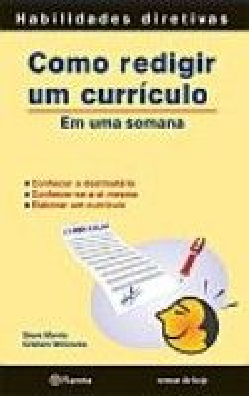 Livro Como Redigir Um Currículo