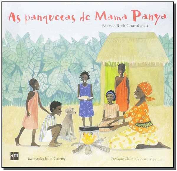 Livro As Panquecas De Mama Panya