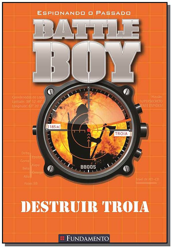 Livro Battle Boy - Destruir Troia