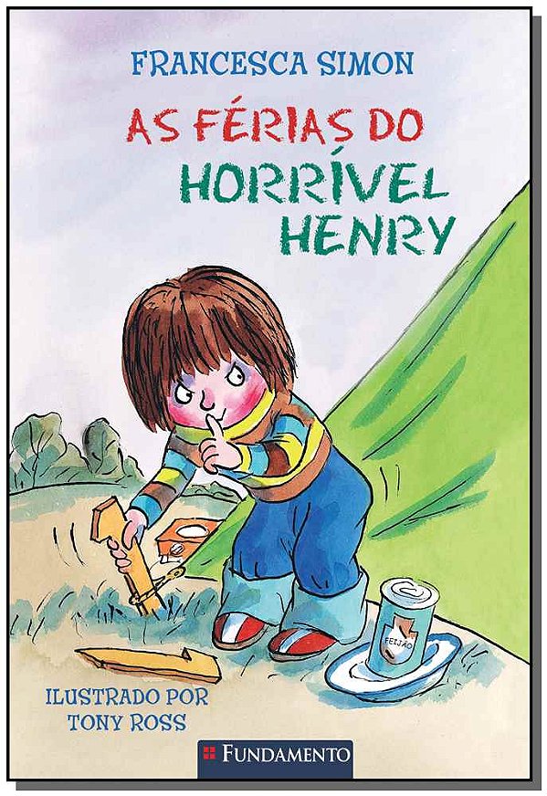 Livro As Ferias Do Horrivel Henry