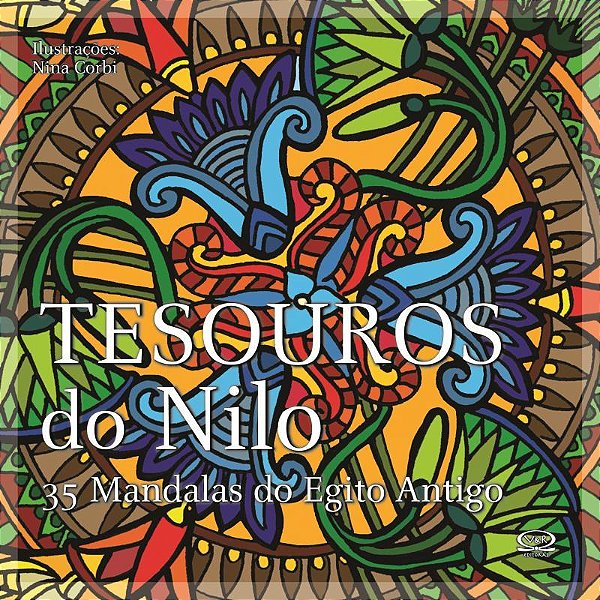 Livro Tesouros do Nilo: mandalas do Egito antigo
