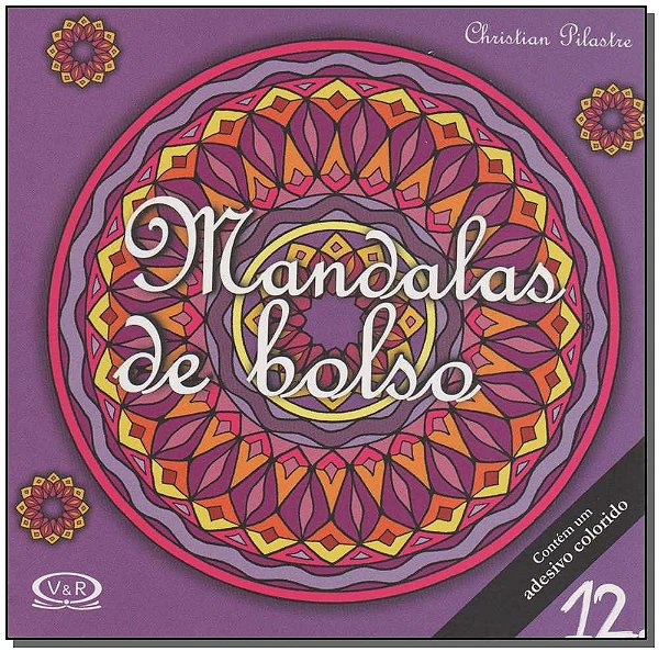 Livro Mandalas de bolso - vol. 12