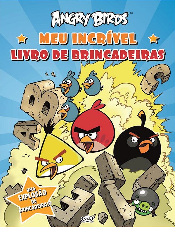 Livro Angry Birds: Meu Incrível Livro De Brincadeiras