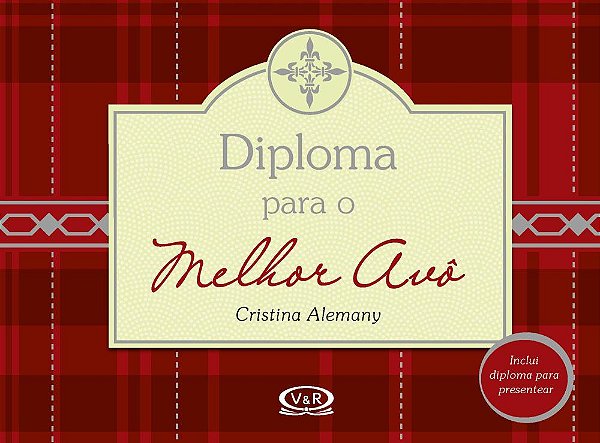 Livro Diploma Para O Melhor Avô