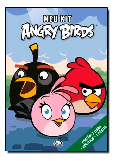 Livro Meu Kit Angry Birds