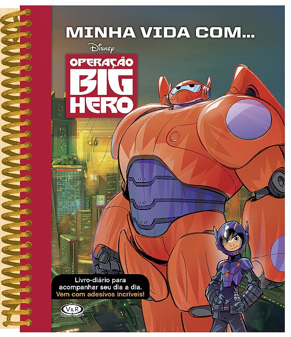 Livro Minha Vida Com... Operação Big Hero
