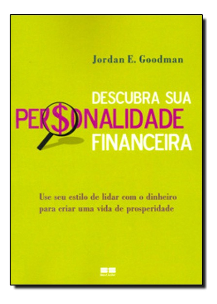 Livro Descubra Sua Personalidade Financeira