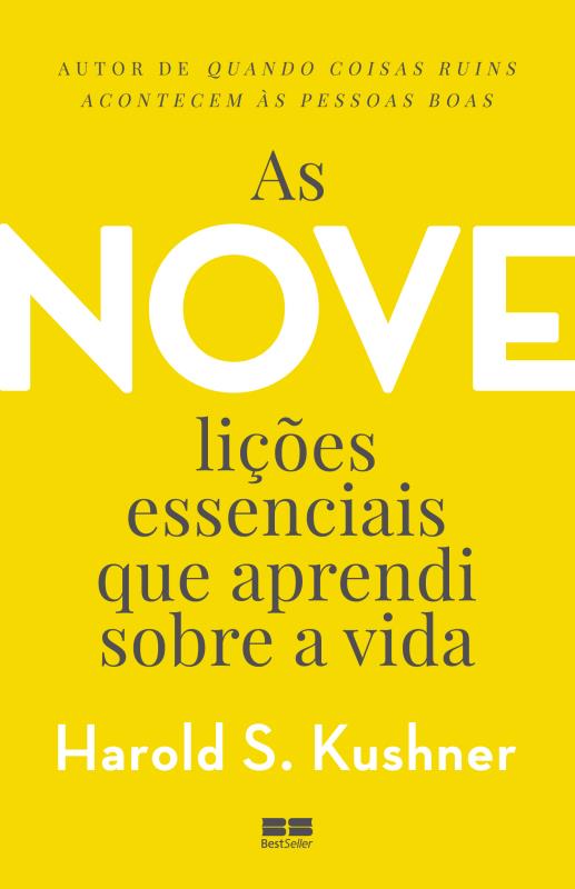 Livro As nove lições essenciais que aprendi sobre a vida