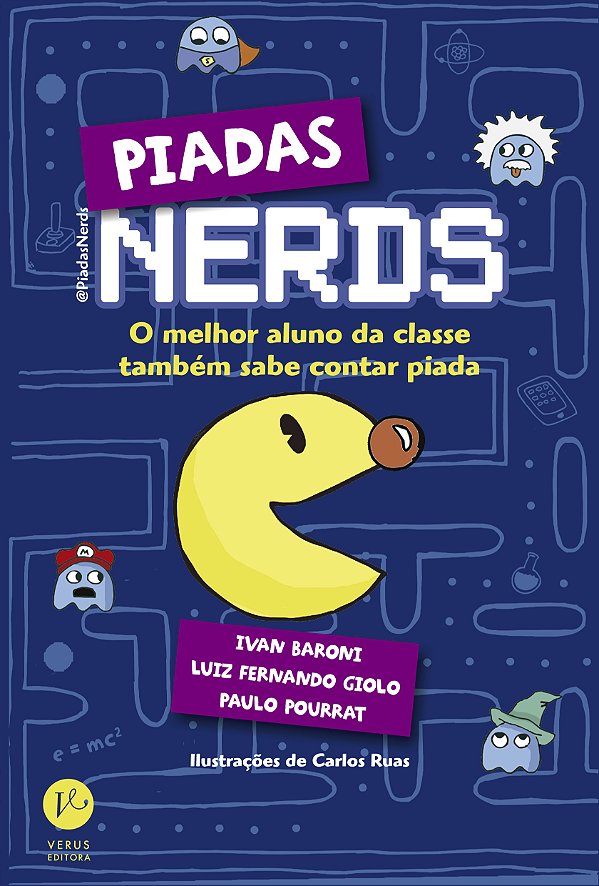 Livro Piadas Nerds: O melhor aluno da classe também sabe ...