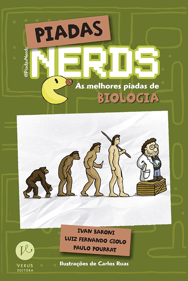 Livro Piadas Nerds: As melhores piadas de biologia