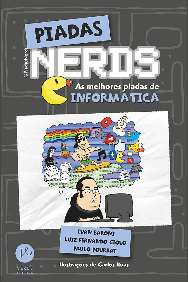 Livro Piadas Nerds: As melhores piadas de informática