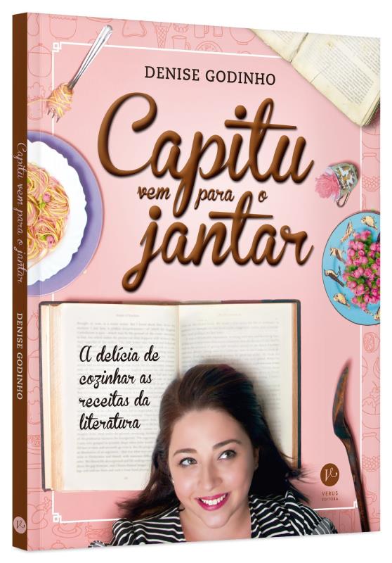 Livro Capitu vem para o jantar