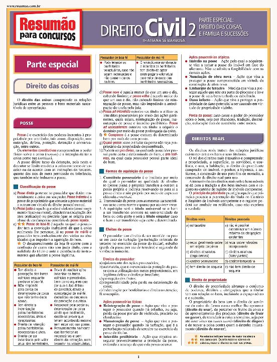 Livro Direito civil 2