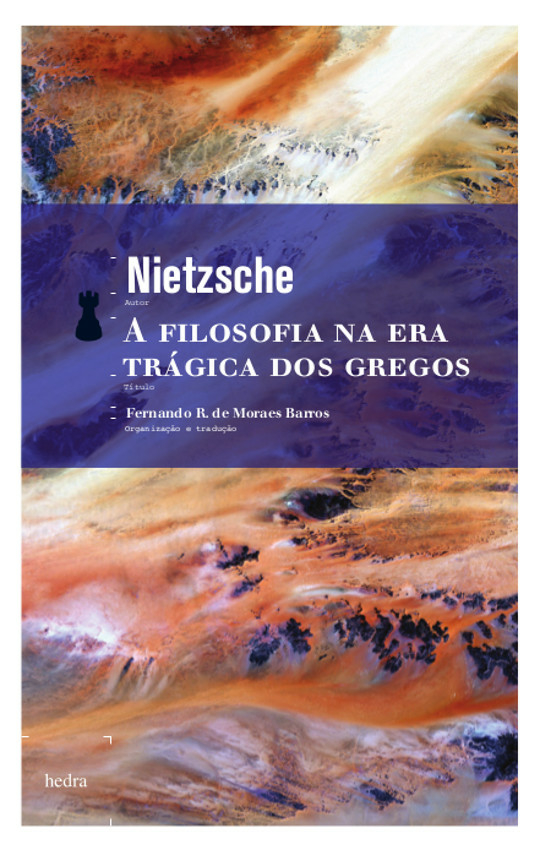 Livro A Filosofia na era trágica dos gregos