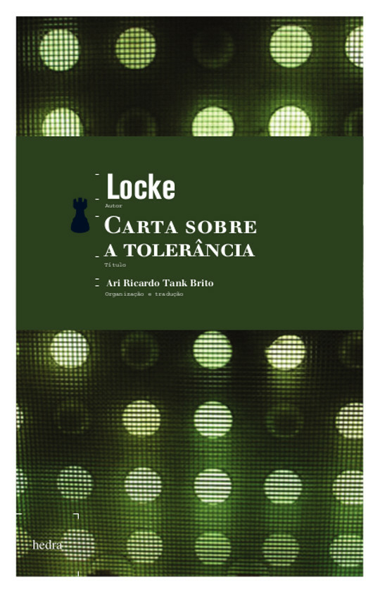 Livro Carta sobre a tolerância