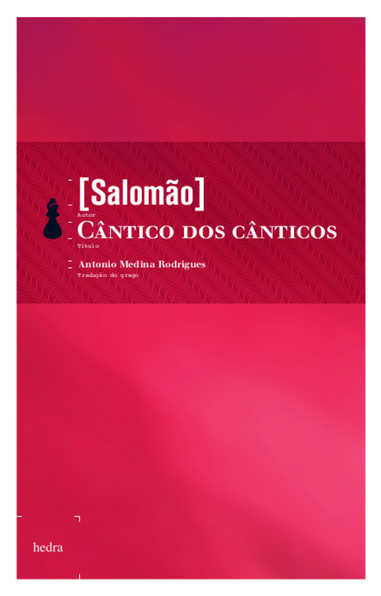 Livro Cântico Dos Cânticos