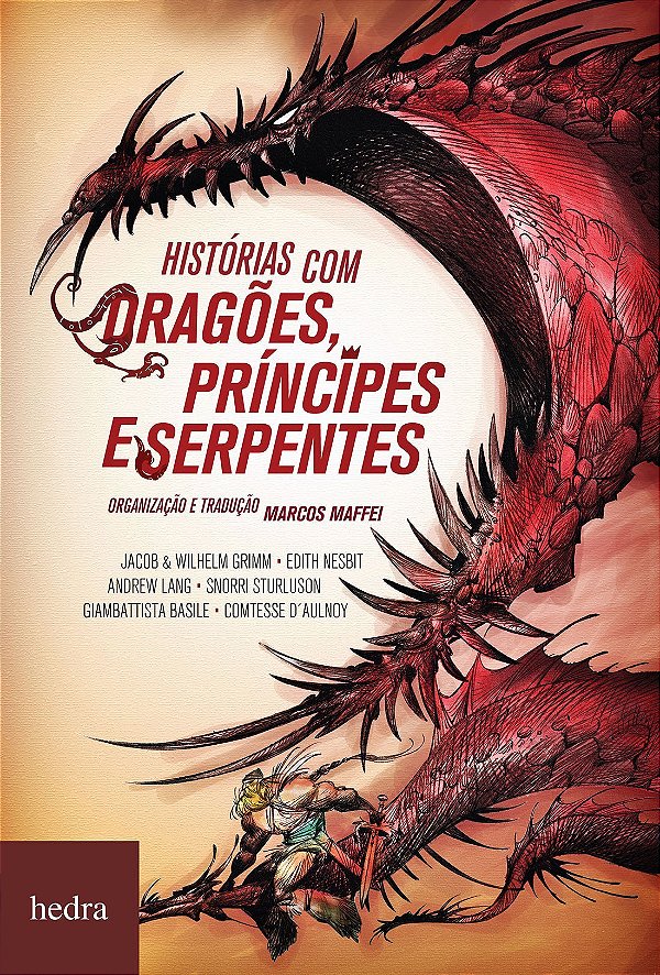 Livro Histórias com dragões, príncipes e serpentes