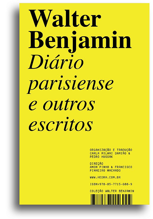 Livro Diário parisiense e outros escritos: A nova literat...