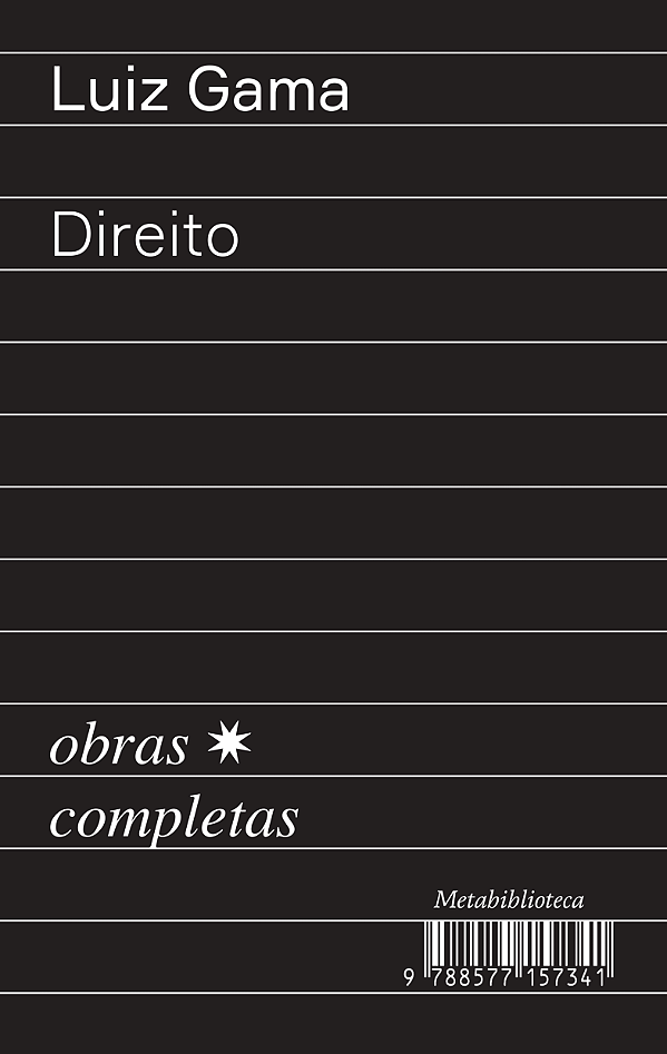 Livro Direito (1870–1875): Obras Completas de Luiz Gama