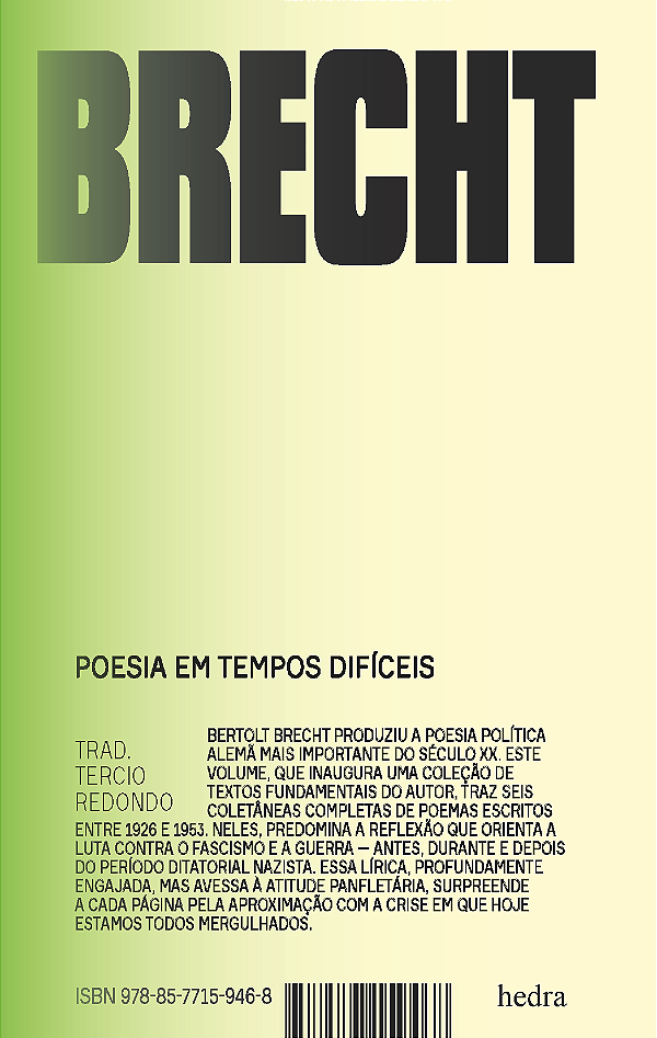 Livro Poesia em tempos difíceis (Volume 1)