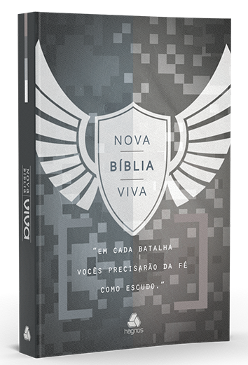 Livro Nova Bíblia Viva - Escudo