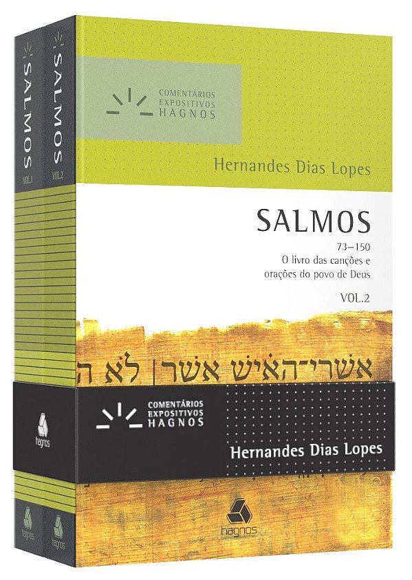 Livro Salmos - Comentários Expositivos Hagnos | Vol. 1 & ...
