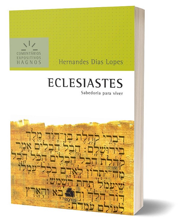 Livro Eclesiastes - Comentários Expositivos Hagnos: Sabed...