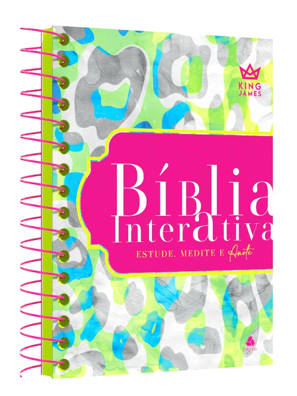 Livro Bíblia Interativa Estude, Medite e Anote: Modelo Or...