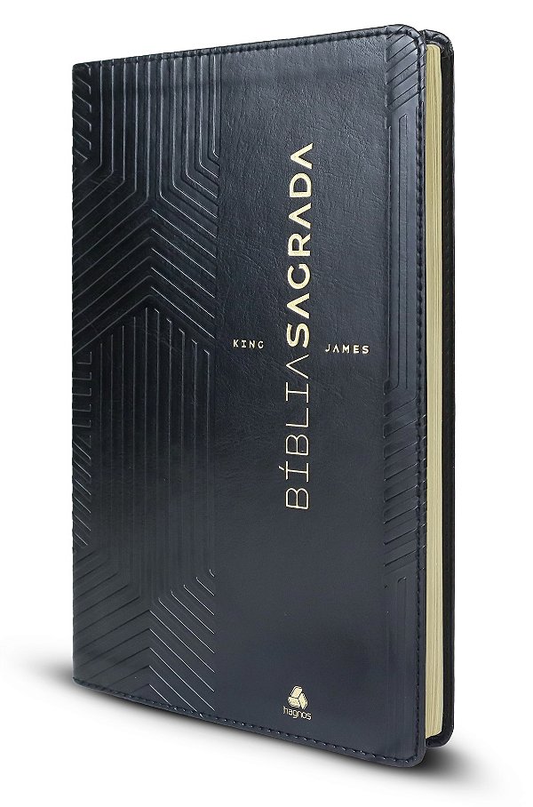 Livro Bíblia Sagrada King James - Ultrafina Slim - Preta