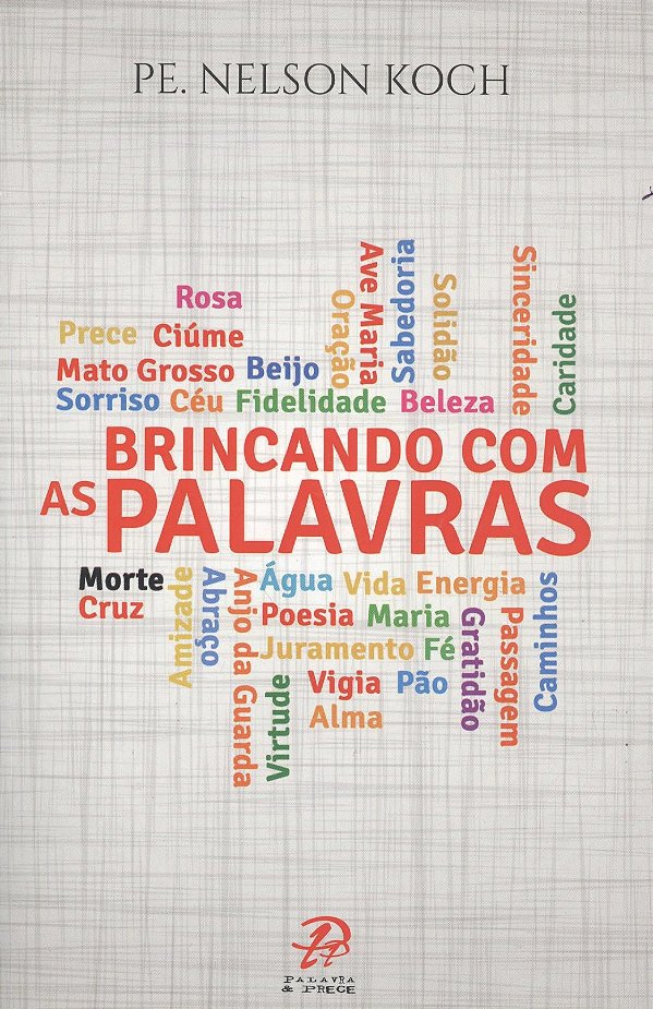Livro Brincando com as palavras