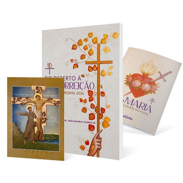 Livro Combo Da Quaresma
