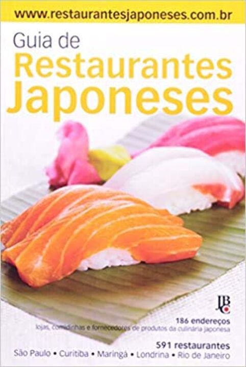 Livro Guia De Restaurantes Japoneses