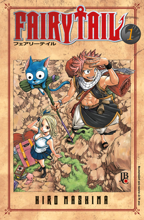 Livro Fairy Tail - Vol. 1