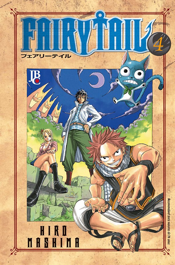 Livro Fairy Tail - Vol. 4