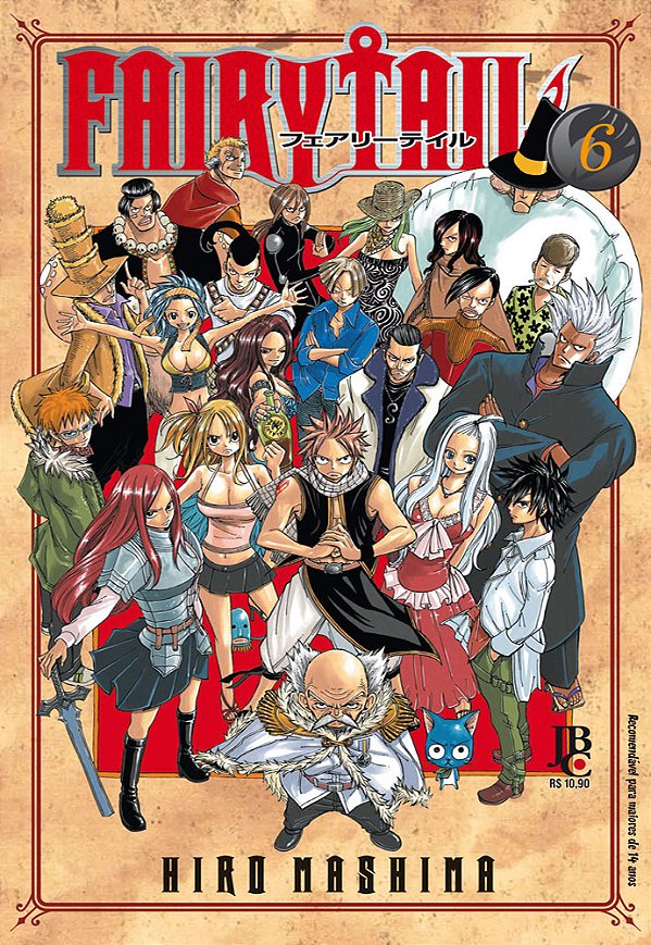 Livro Fairy Tail - Vol. 6