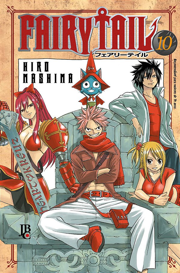 Livro Fairy Tail - Vol. 10
