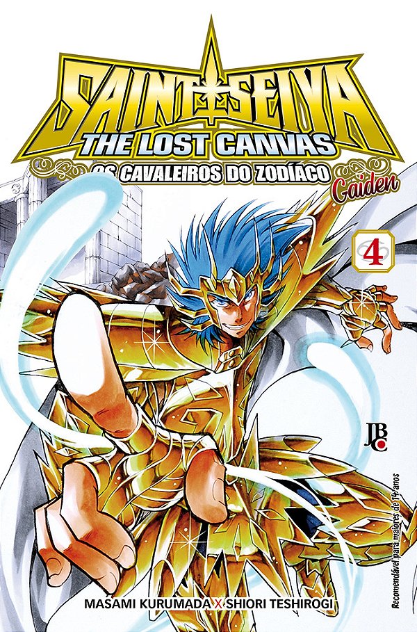 Livro Cavaleiros do Zodíaco - Gaiden - Vol. 4
