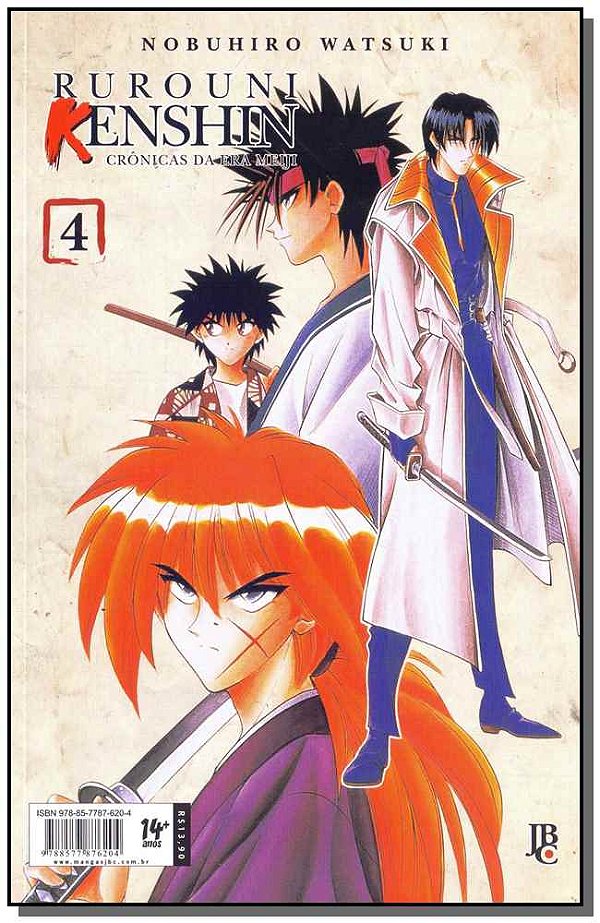 Livro Rurouni Kenshin - Vol. 4
