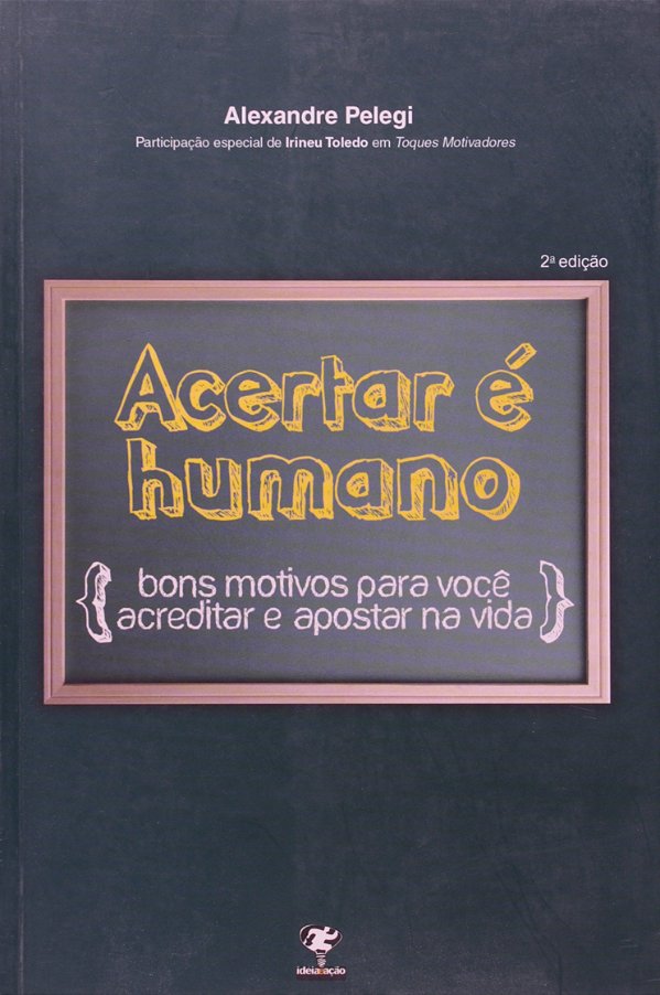 Livro Acertar E Humano