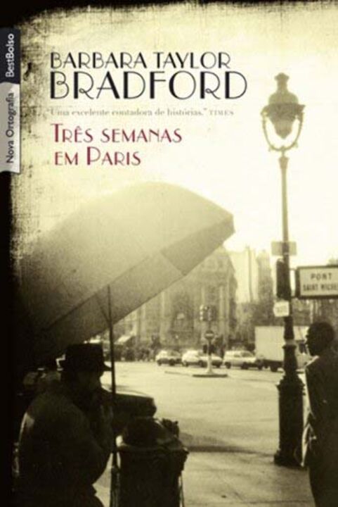 Livro Três semanas em Paris (edição de bolso)