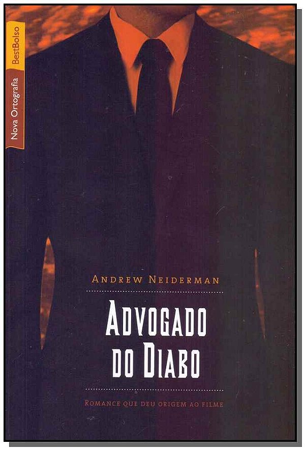 Livro O ADVOGADO DO DIABO (EDIÇÃO DE BOLSO)