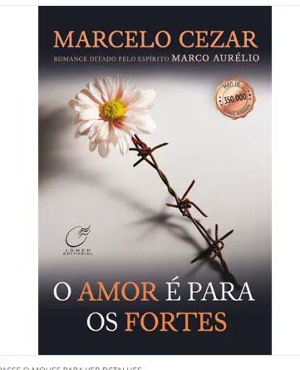 Livro O amor é para os fortes