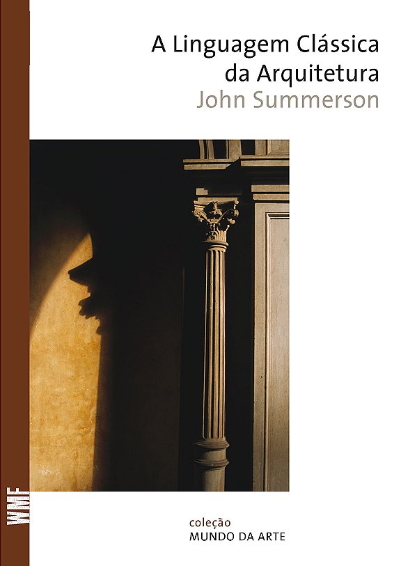 Livro A linguagem clássica da arquitetura
