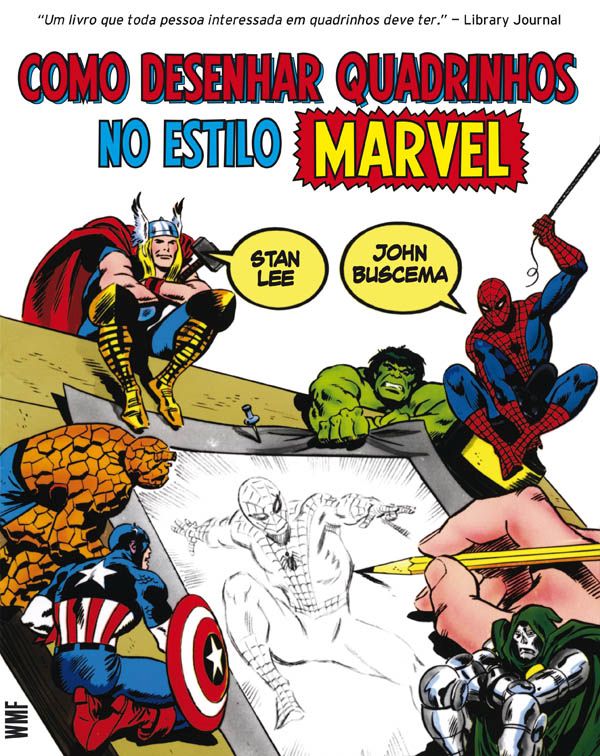 Livro Como desenhar quadrinhos no estilo Marvel