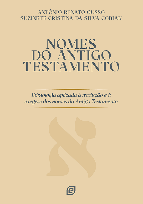 Livro Nomes do Antigo Testamento: Etimologia aplicada à traduçã...
