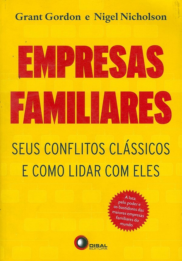 Livro Empresas familiares: seus conflitos clássicos e com...