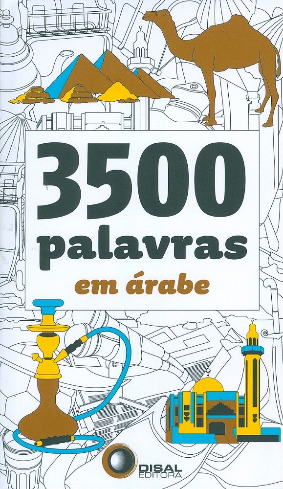 Livro 3500 palavras em árabe
