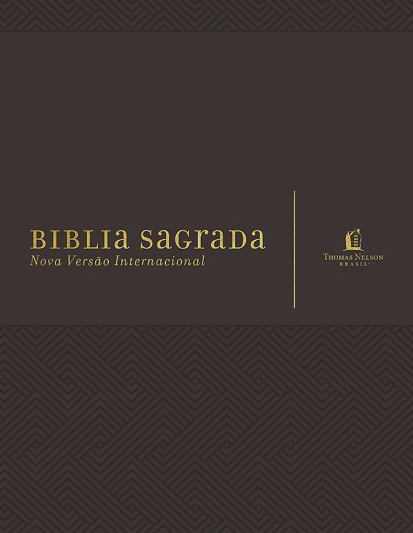 Livro Bíblia NVI, Couro Soft, Marrom, Com Espaço para Ano...